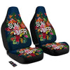 Summer Tropical Birds And Flowers For Travel Print Car Seat Covers-grizzshop