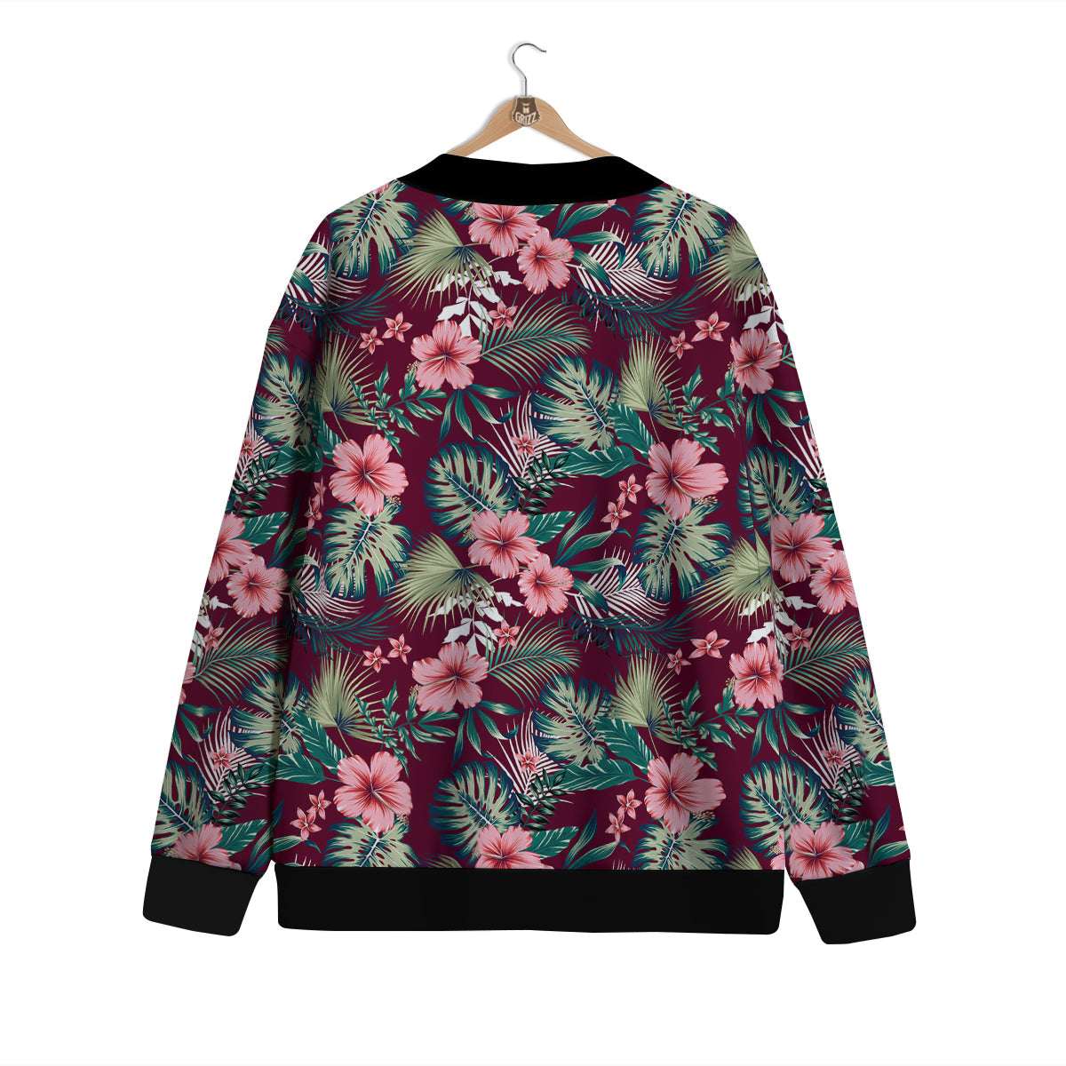 Summer Tropical Print Pattern Cardigan-grizzshop