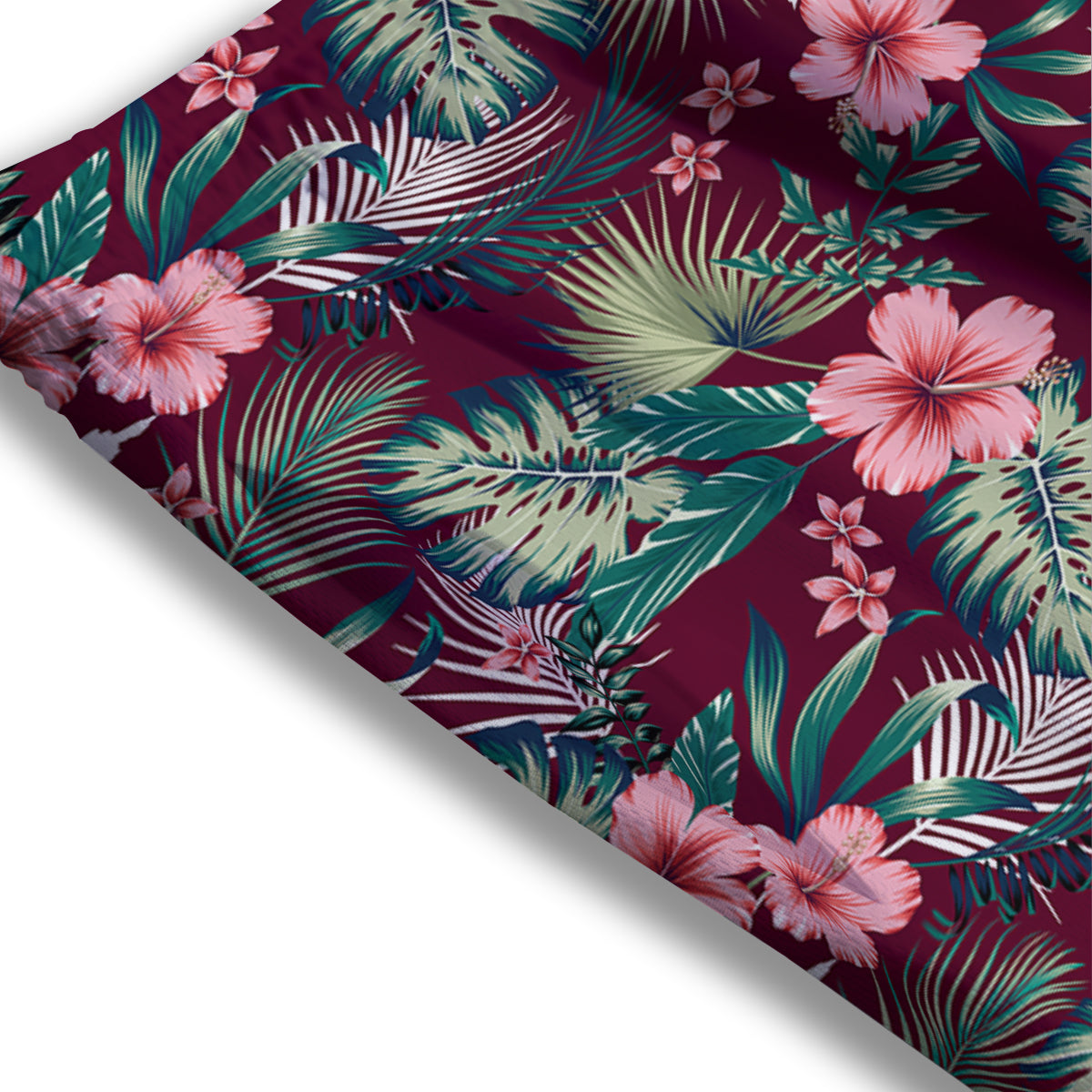 Summer Tropical Print Pattern Mesh Shorts-grizzshop