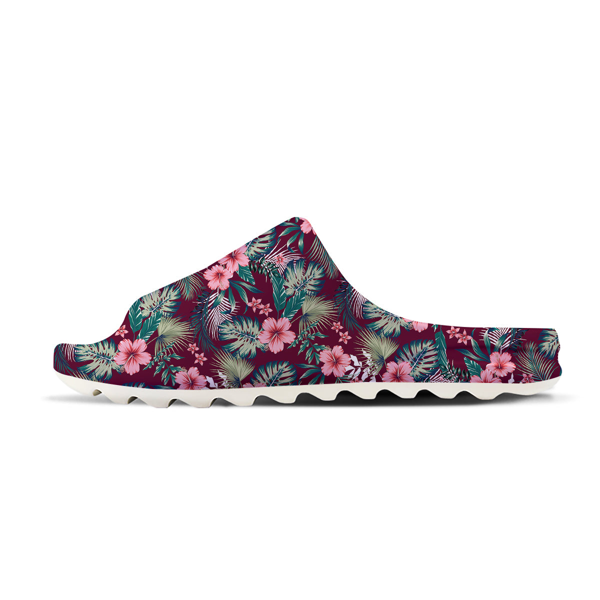 Summer Tropical Print Pattern Sandals-grizzshop