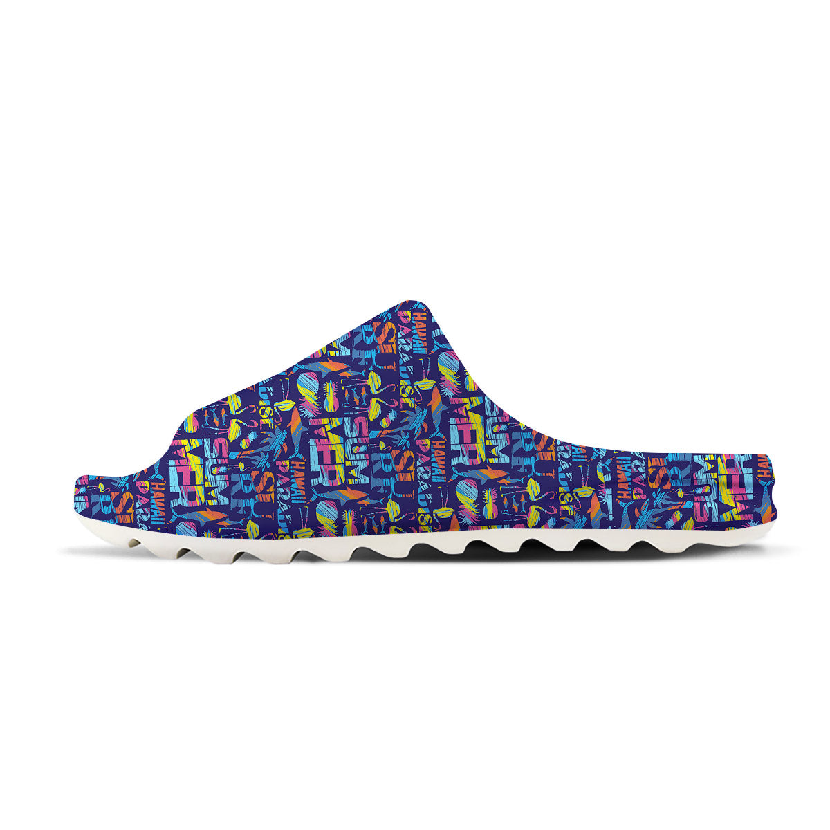 Summer Surfing Colorful Print Pattern Sandals-grizzshop