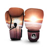 Sun Galaxy Space Earth Print Boxing Gloves-grizzshop