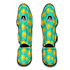 Sun Pattern Print Muay Thai Shin Guards-grizzshop