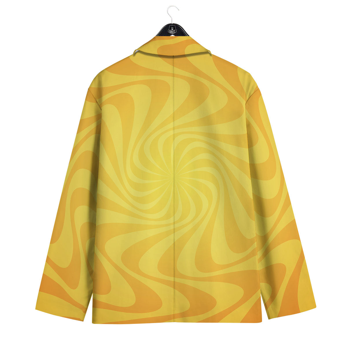 Sun Psychedelic Burning Print Men's Sport Coat-grizzshop