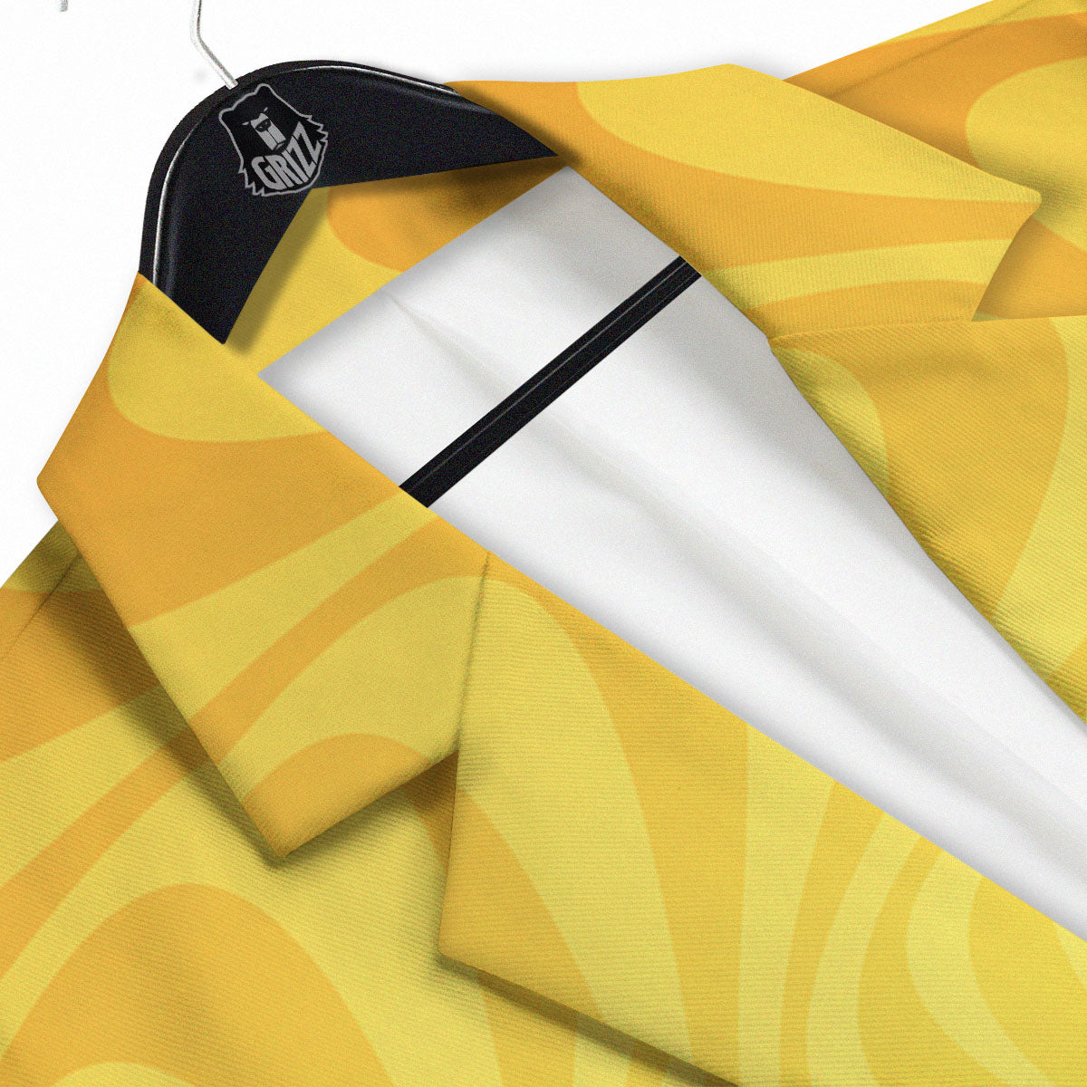 Sun Psychedelic Burning Print Men's Sport Coat-grizzshop