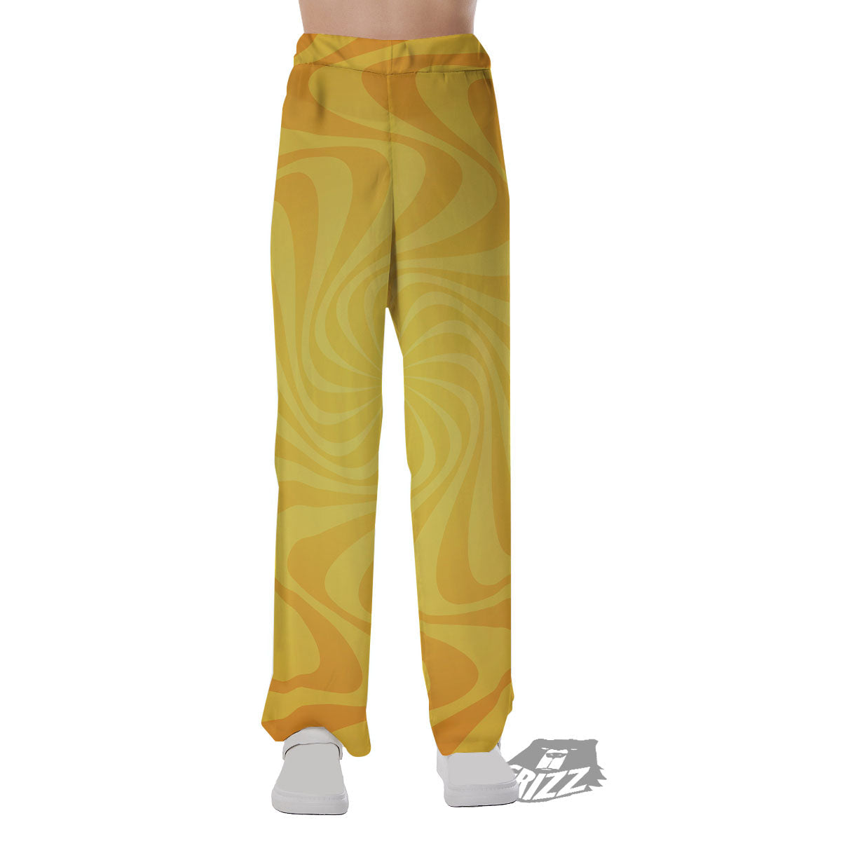 Sun Psychedelic Burning Print Pajama Pants-grizzshop