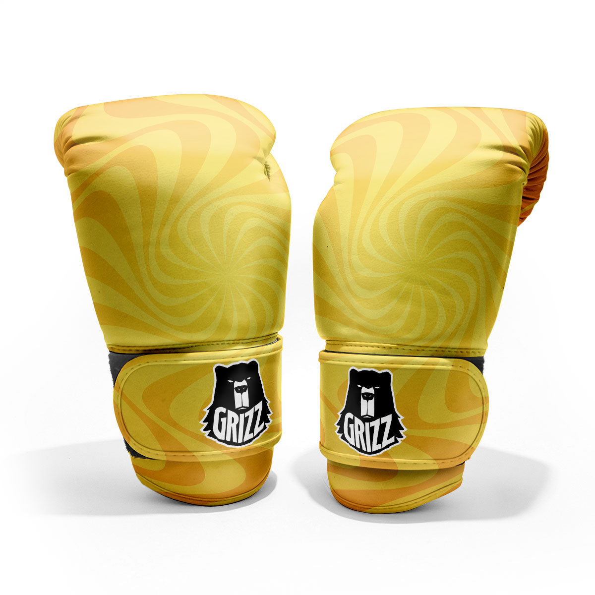 Sun Psychedelic Burning Print Pro Boxing Glove