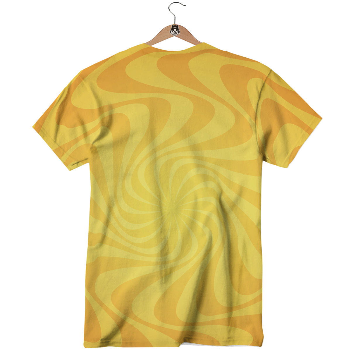 Sun Psychedelic Burning Print T-Shirt-grizzshop