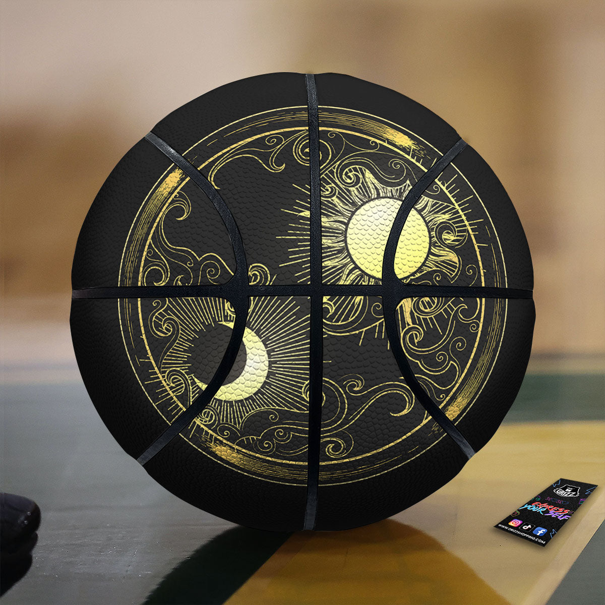 Tartan Irish Print Pattern Basketball