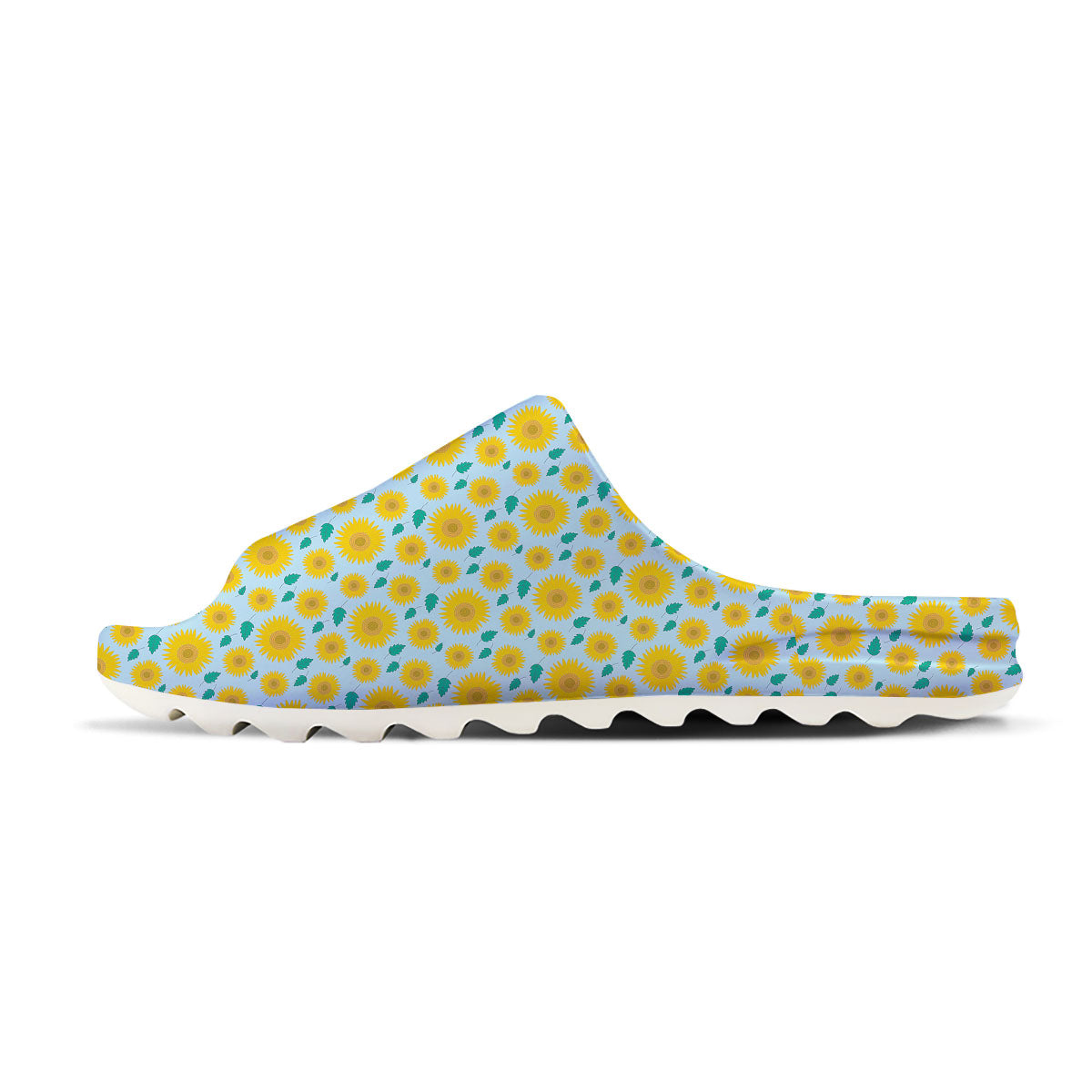 Sunflower Blue Cute Print Pattern Sandals-grizzshop