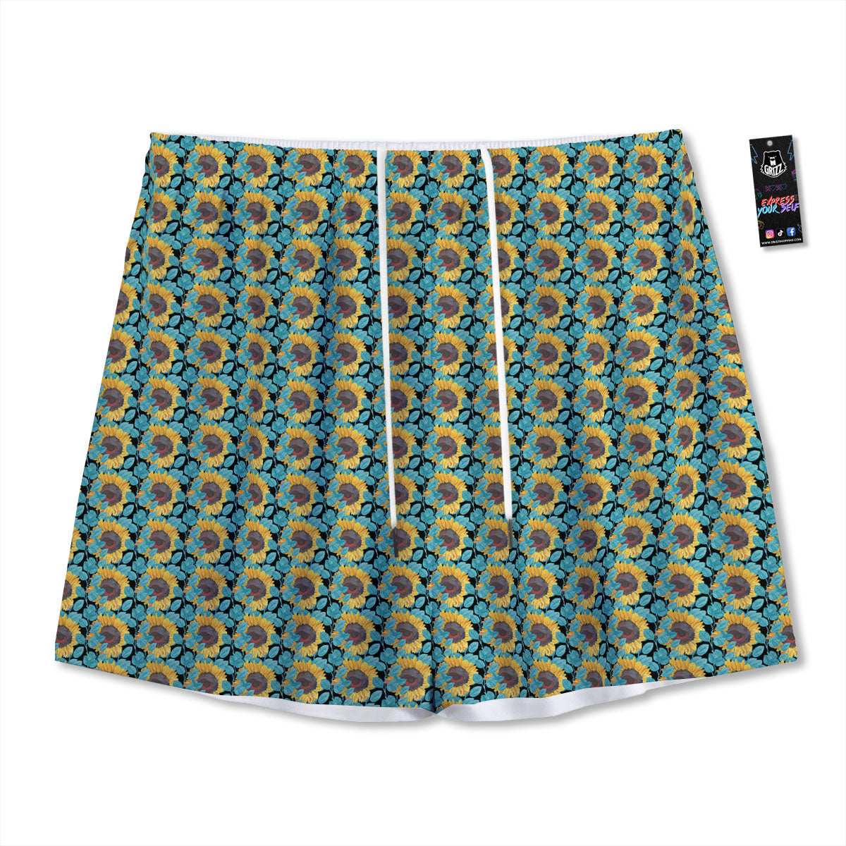 St. Patrick's Day Cute Print Pattern Mesh Shorts