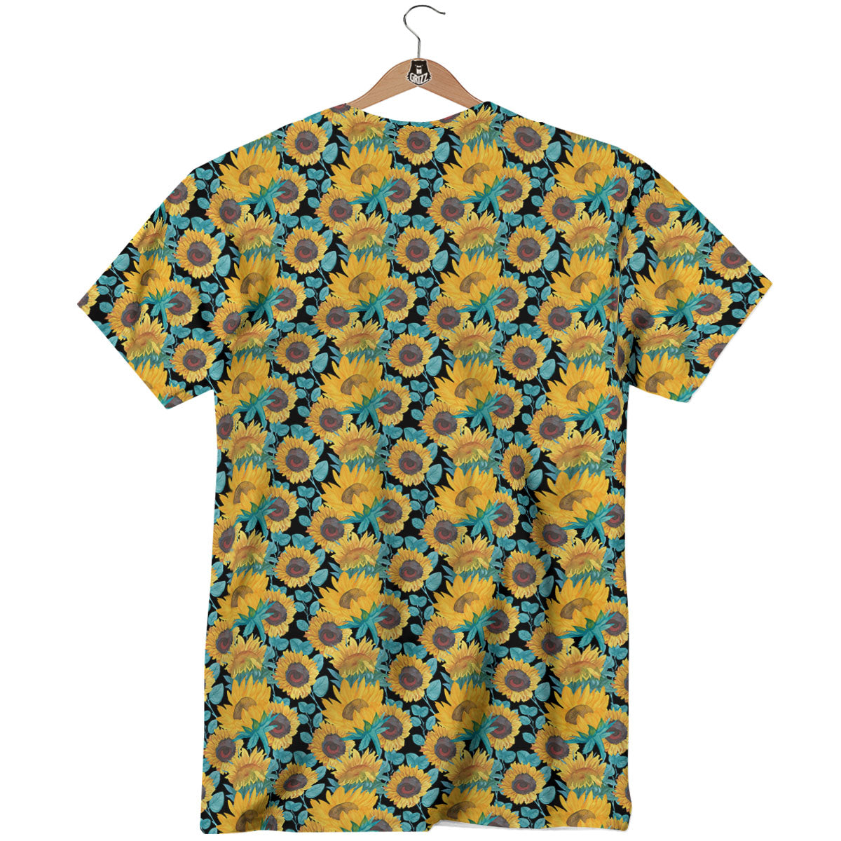Sunflower Bright Print Pattern T-Shirt-grizzshop
