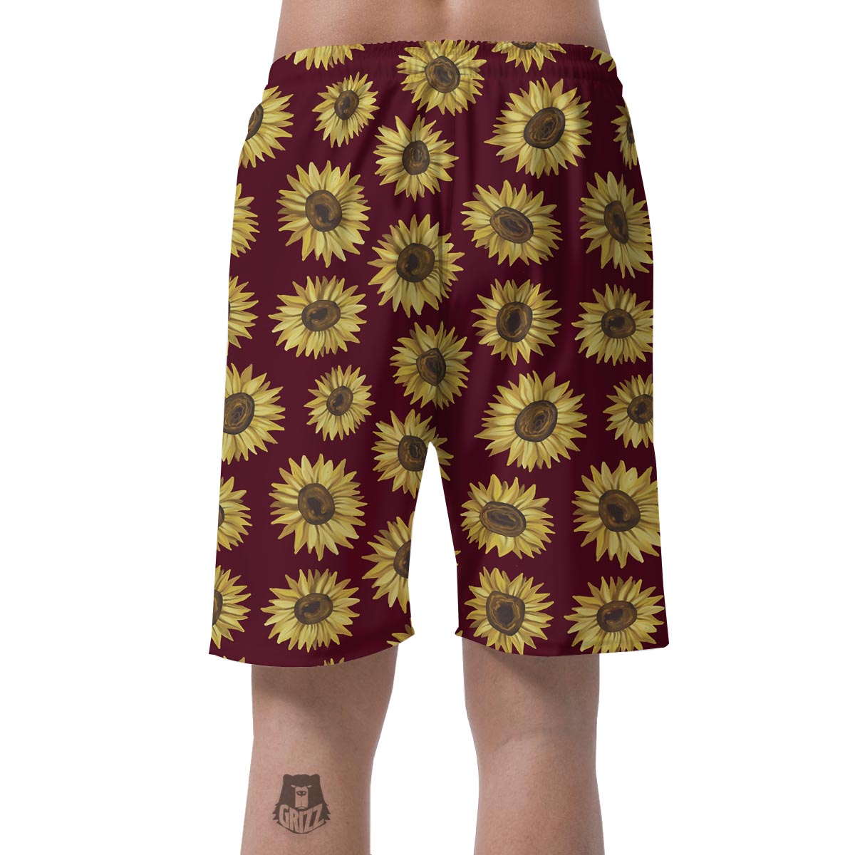 Sunflower Brown Men's Shorts-grizzshop