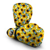 Sunflower Butterfly Print Boxing Gloves-grizzshop