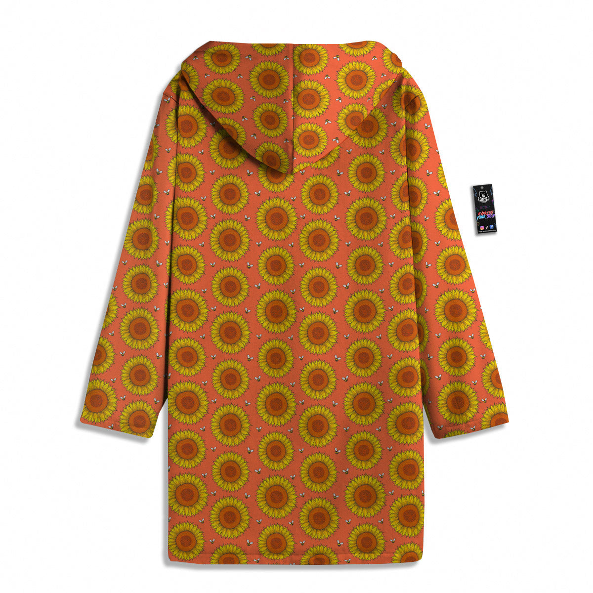 Sunflower Classic Vintage Print Pattern Men's Windbreaker Jacket-grizzshop