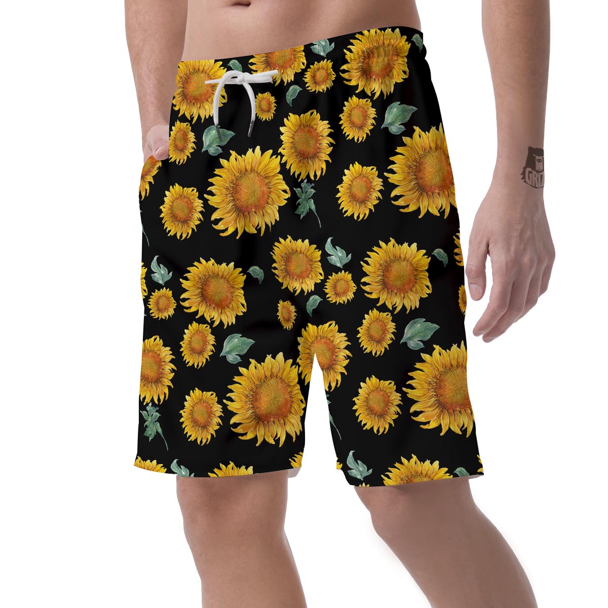 Sunflower Men's Shorts-grizzshop