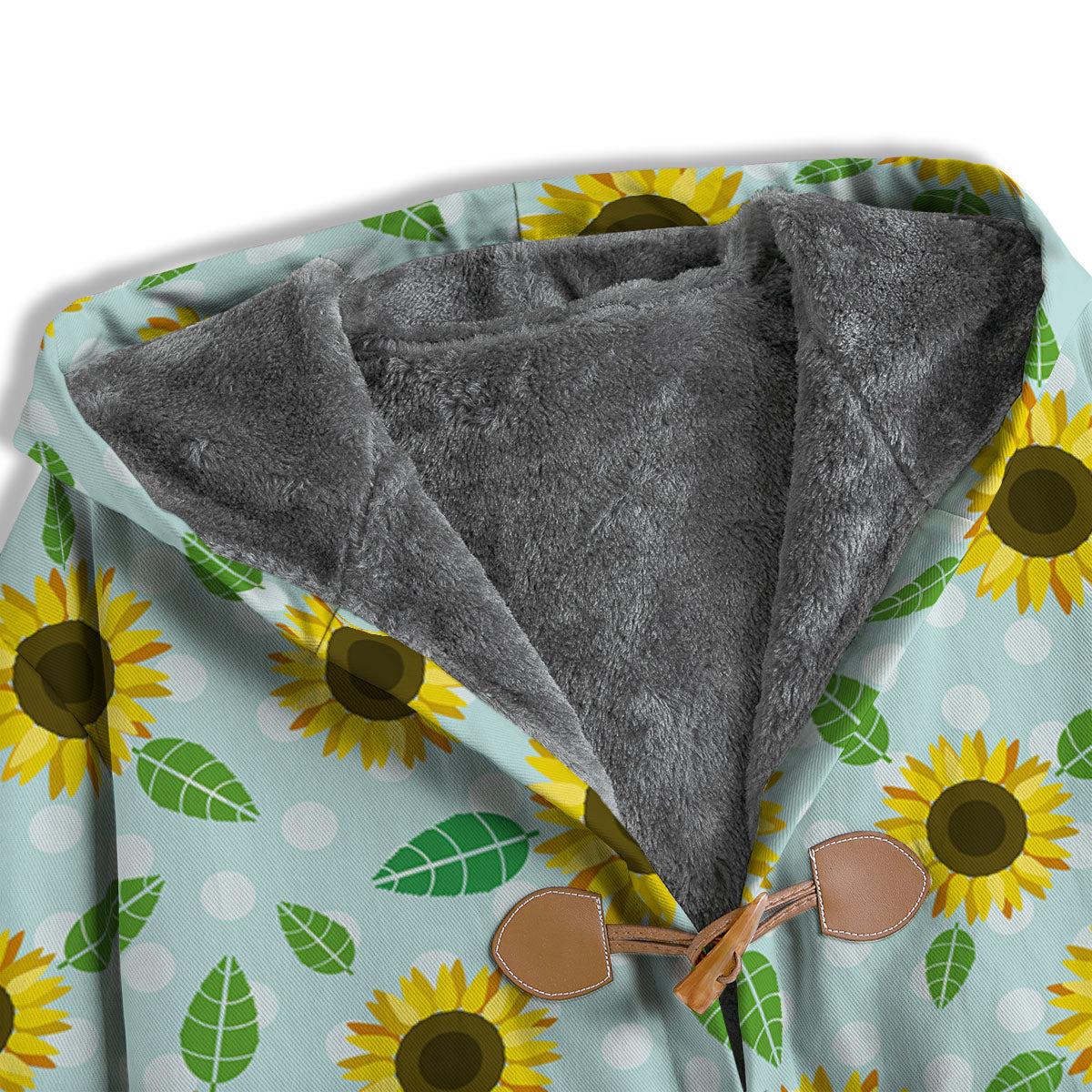 Sunflower Polka Dot Print Pattern Men's Windbreaker Jacket-grizzshop