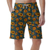 Sunflower Print Men's Shorts-grizzshop