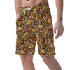 Sunflower Psychedelic Men's Shorts-grizzshop