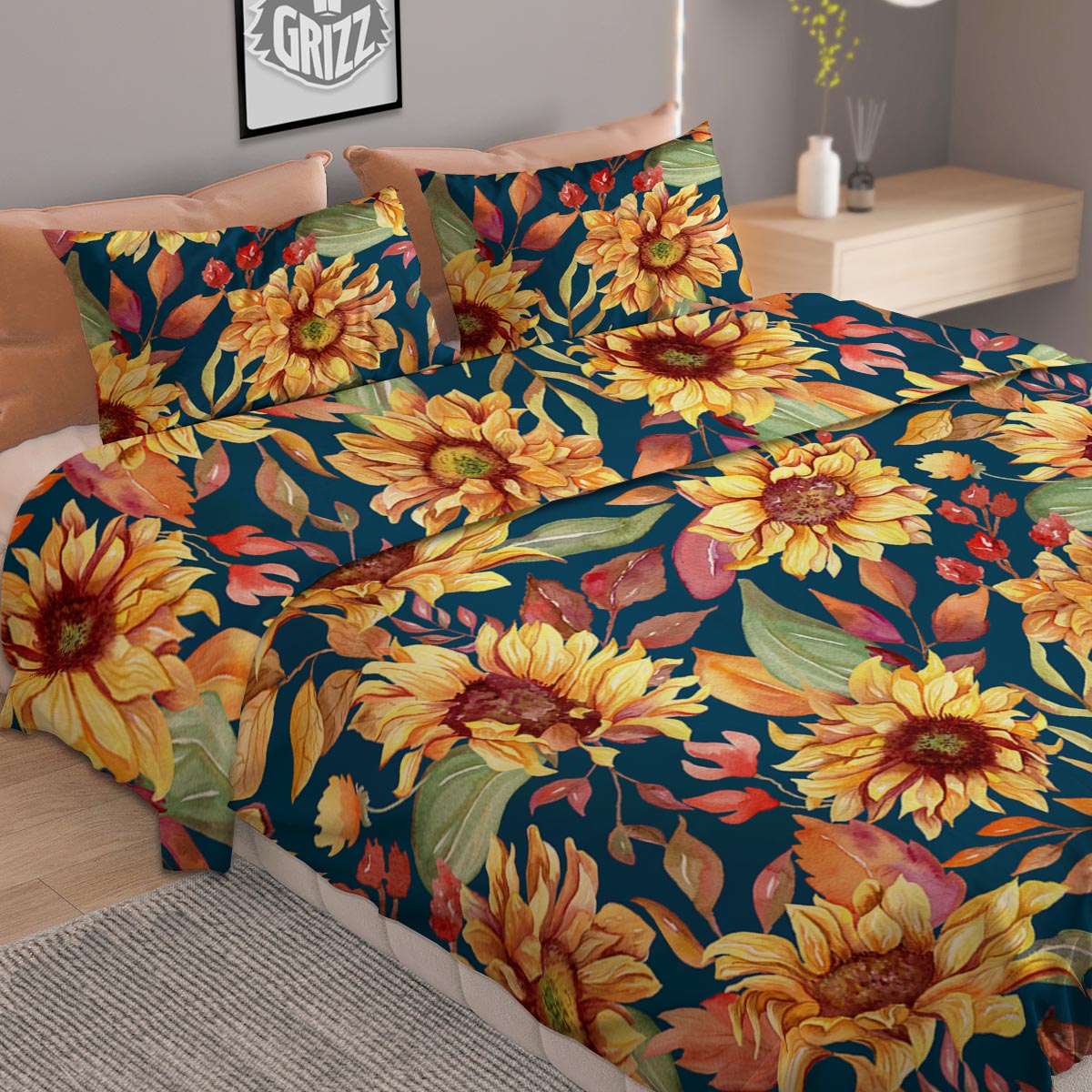 Tatto Polynesian Tribal Maori Print Duvet Cover Bedding Set