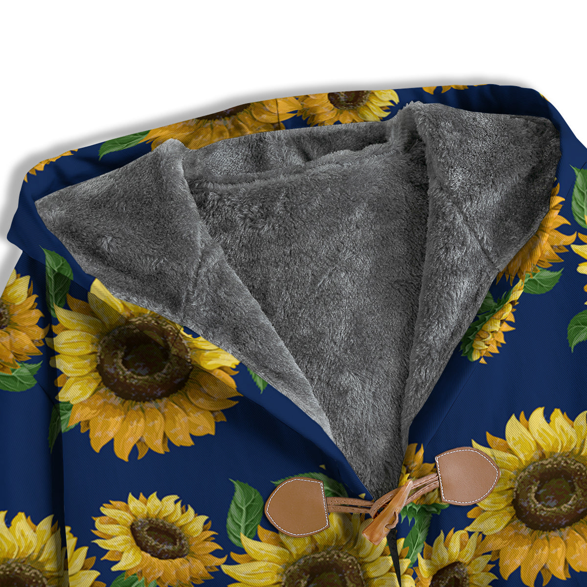 Sunflower Watercolor Print Pattern Men's Windbreaker Jacket-grizzshop