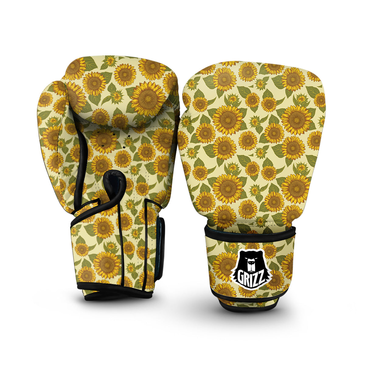 Sunflower Yellow Boxing Gloves-grizzshop