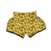 Sunflower Yellow Muay Thai Boxing Shorts-grizzshop