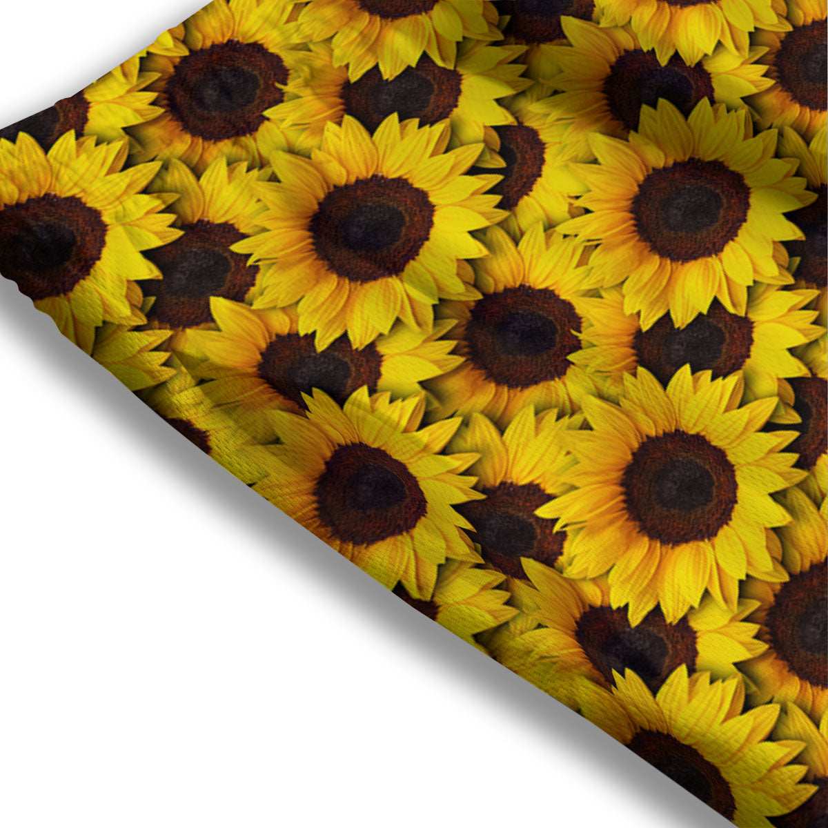 Sunflower Yellow Print Pattern Mesh Shorts
