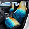 Sunrise Tropical Surfing Wave Print Car Seat Covers-grizzshop