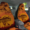 Sunset African Savanna Print Car Seat Covers-grizzshop