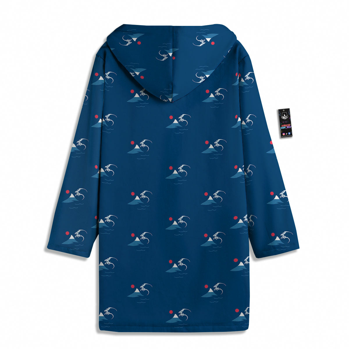 Sunset Japanese Print Pattern Men's Windbreaker Jacket-grizzshop