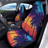 Sunset On The Beach And Palm Trees Print Car Seat Covers-grizzshop