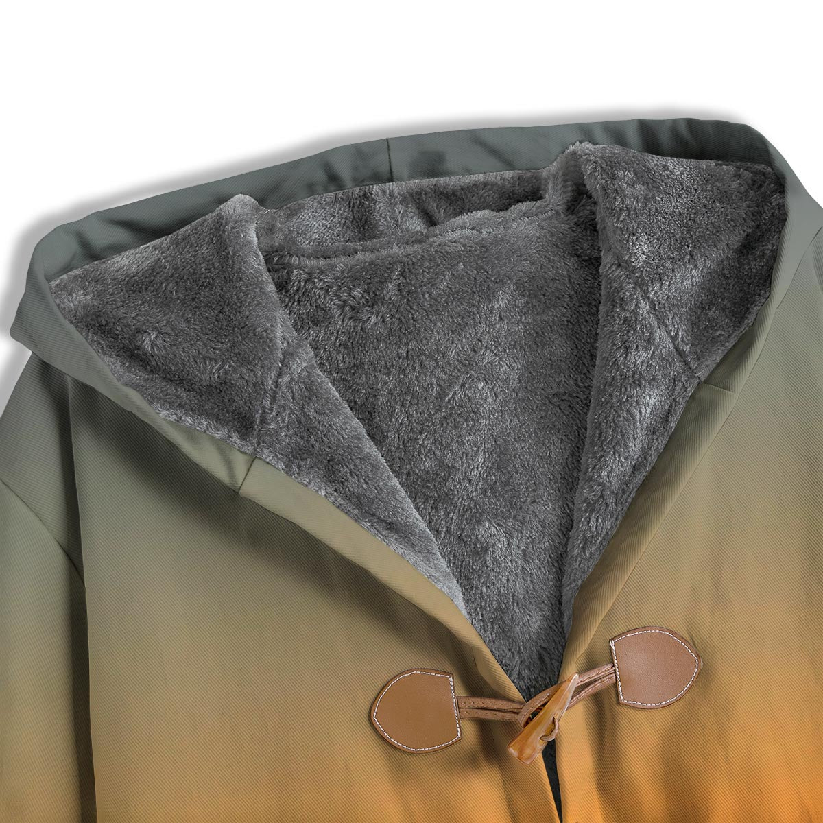 Sunset Over Sea Print Men's Windbreaker Jacket-grizzshop