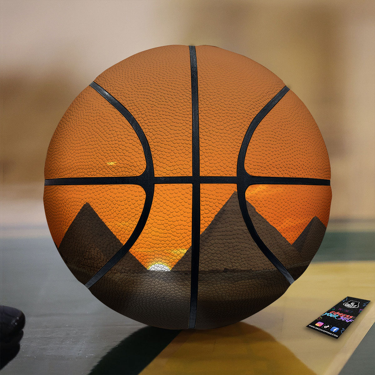 Taurus Constellation Sign Print Basketball