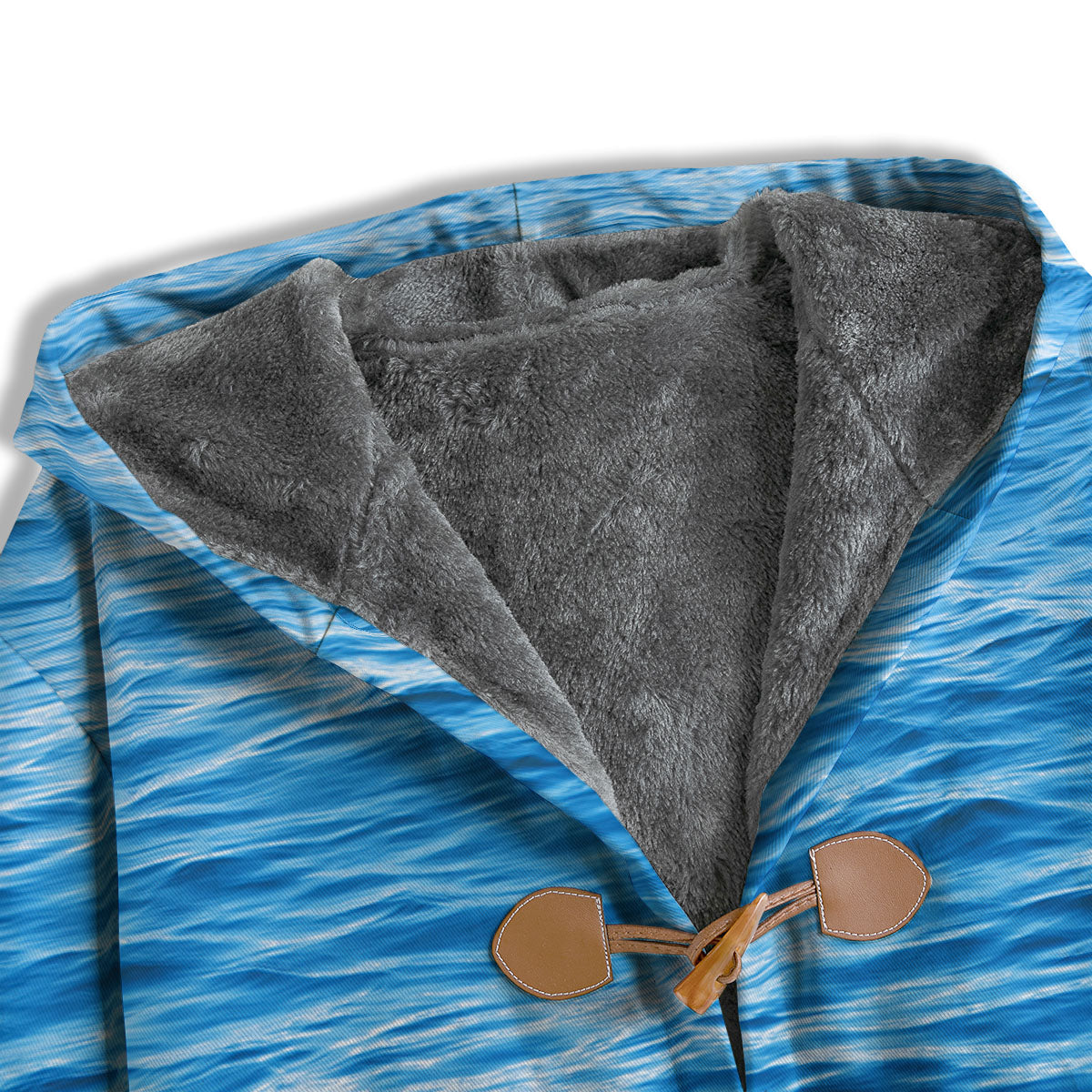 Surface Ocean Print Men's Windbreaker Jacket-grizzshop