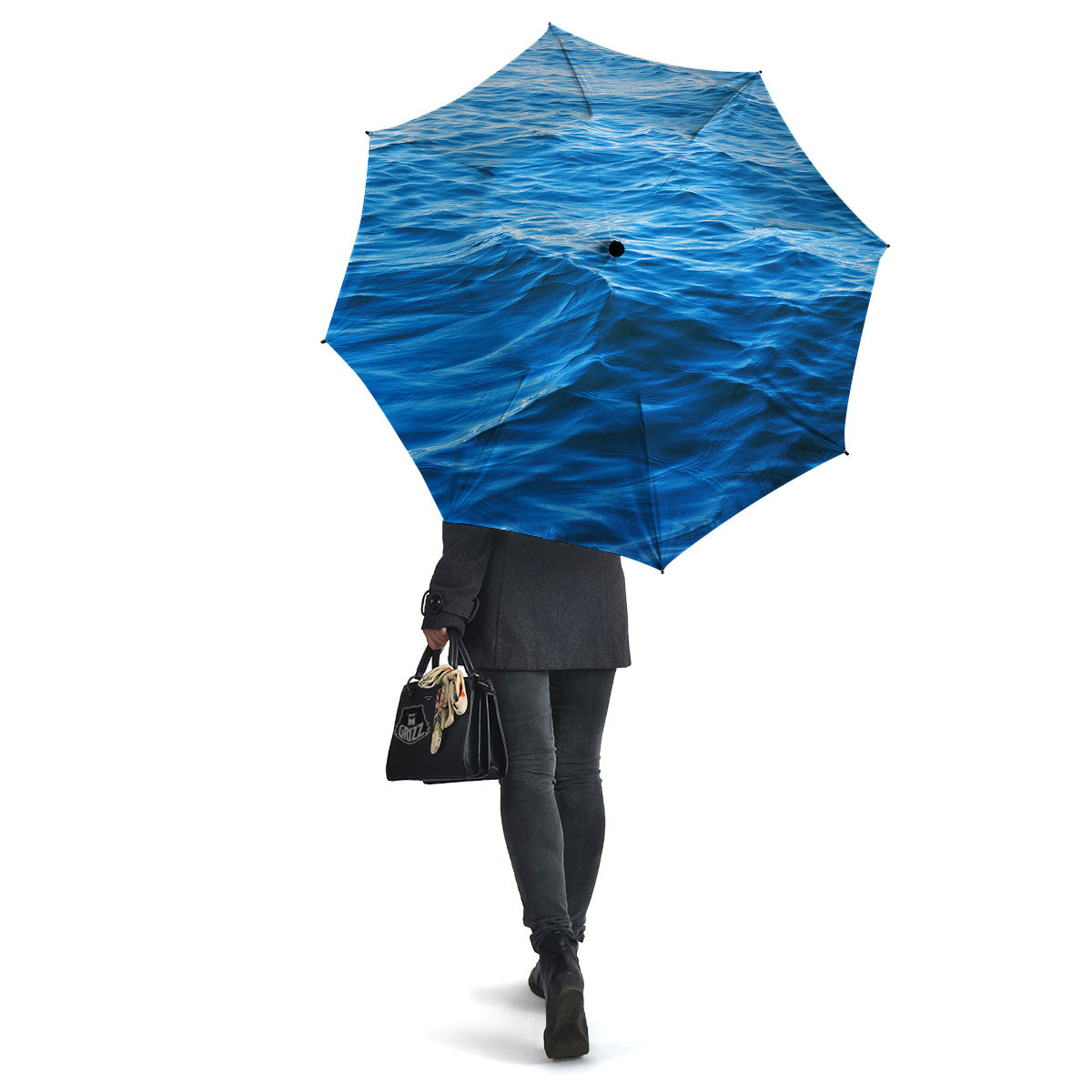 Surface Ocean Print Umbrella-grizzshop