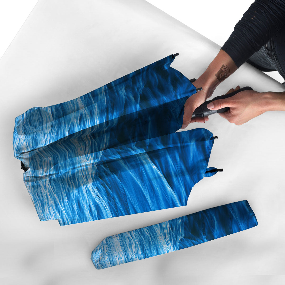 Surface Ocean Print Umbrella-grizzshop