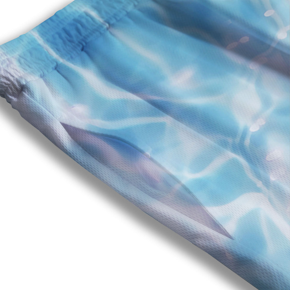Surface Pool Water Print Mesh Shorts-grizzshop
