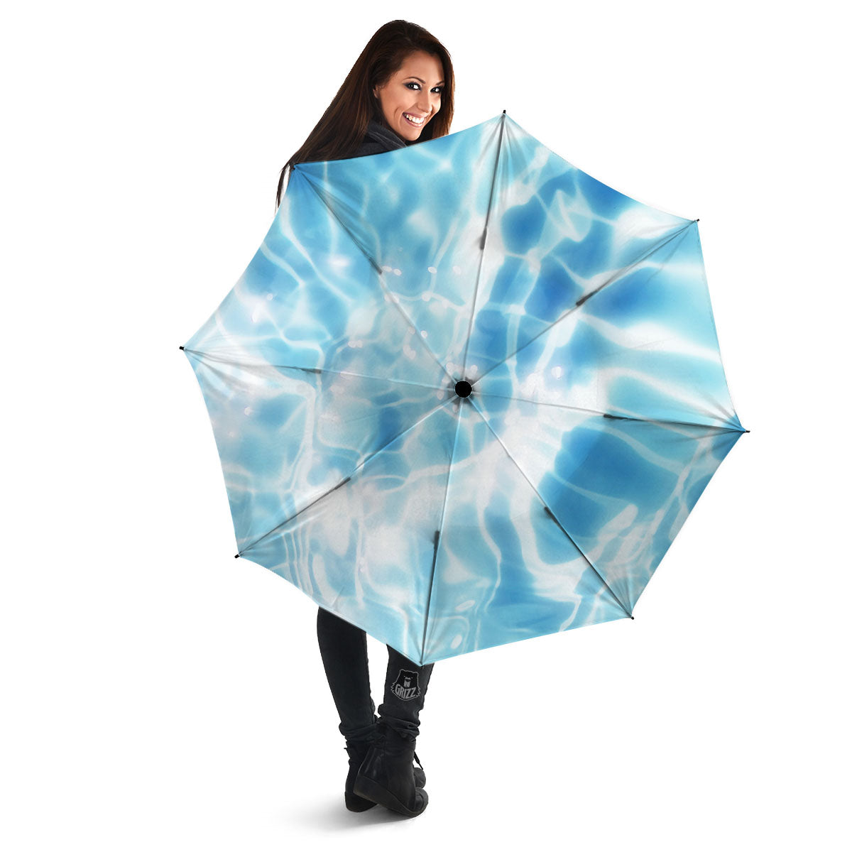 Surface Pool Water Print Umbrella-grizzshop