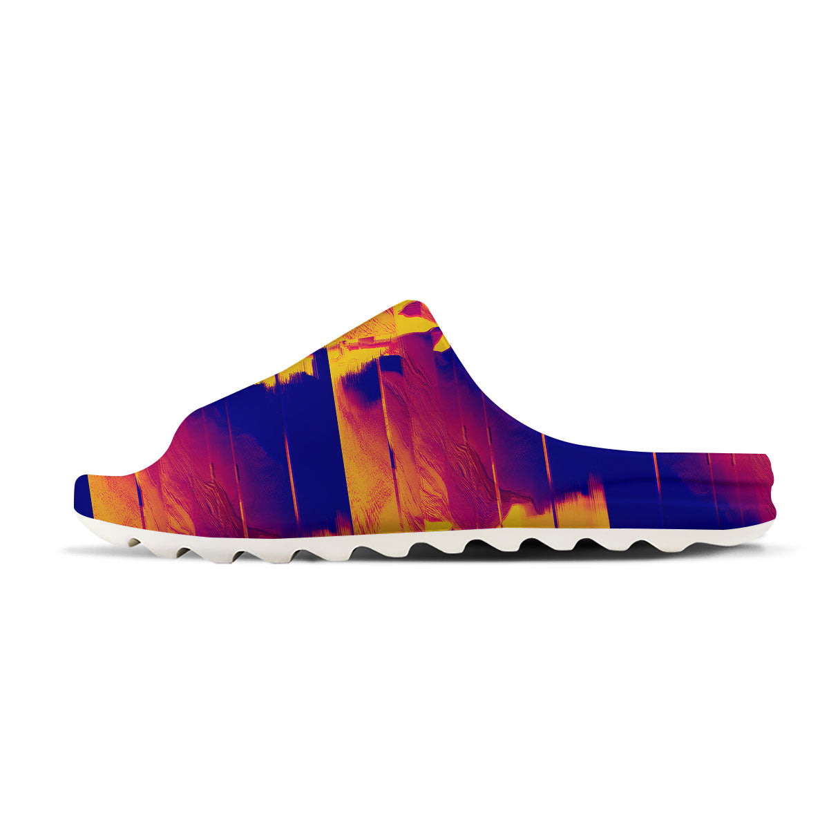 Surface Psychedelic Print Pattern Sandals-grizzshop