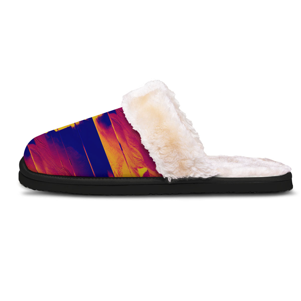 Surface Psychedelic Print Pattern Slippers-grizzshop