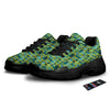 Surfing Graffiti Print Pattern Black Chunky Shoes-grizzshop