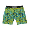 Surfing Graffiti Print Pattern Boxer Briefs-grizzshop