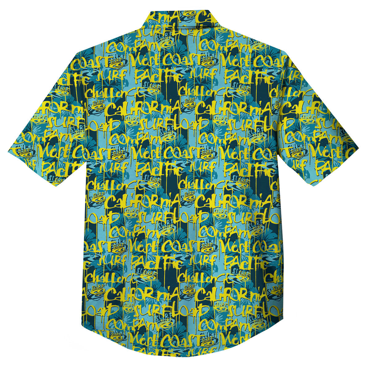 Surfing Graffiti Print Pattern Button Up Shirt-grizzshop