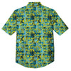 Surfing Graffiti Print Pattern Button Up Shirt-grizzshop