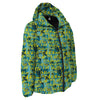 Surfing Graffiti Print Pattern Down Jacket-grizzshop