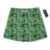 Surfing Graffiti Print Pattern Men's Running Shorts-grizzshop