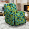 Surfing Graffiti Print Pattern Recliner Slipcover-grizzshop