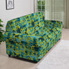 Surfing Graffiti Print Pattern Sofa Cover-grizzshop