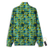 Surfing Graffiti Print Pattern Track Jacket-grizzshop